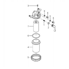 FUEL FILTER BREAKDOWN (1728-097-420-0A) spare parts